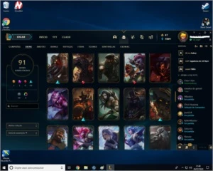 conta lol platina - League of Legends