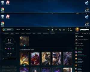 conta lol platina - League of Legends