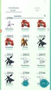 Conta level 38 Pokémon go