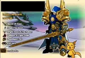 Conta AQW quase 9 anos Lvl 100 - Adventure Quest World