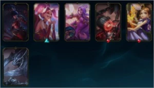 Conta Gold,mmr bom,105 campeões,25 skins boas 52 no total - League of Legends LOL