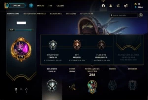 Conta prata 3 com 122 skins e 86 champs - League of Legends LOL