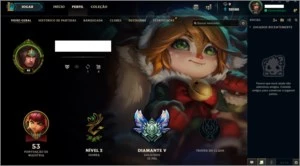 Conta LoL Diamante V Smurf - League of Legends
