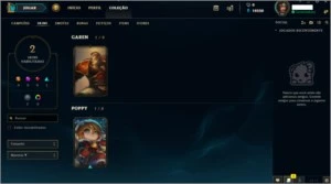 Conta LoL Diamante V Smurf - League of Legends