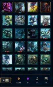 Conta lol Mestre (emotes mestre qiyana aphelios) - League of Legends
