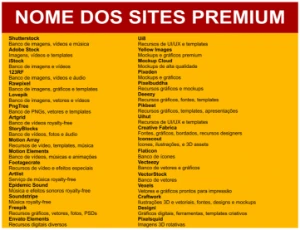 Banco De Imagens Premium - Imagens - Videos - Efeitos - Etc - Serviços Digitais