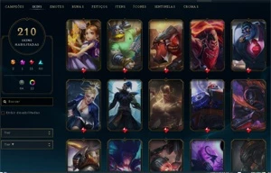 Conta de LoL + conta de Vava - League of Legends