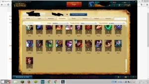 Conta no LoL Platina V 36 pdl 22 skin (UdyrGuardião)61champs - League of Legends