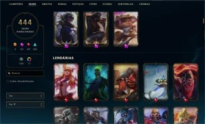 Vendo conta rara de lol com 5k investido - League of Legends
