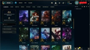 Conta LoL //  Nv 44 // 41 Champs // 4 SKins // Unranked - League of Legends