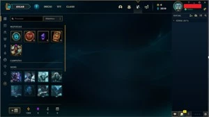 Conta LoL //  Nv 44 // 41 Champs // 4 SKins // Unranked - League of Legends