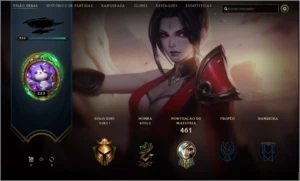 Conta League of Legends Diamante S9 LOL