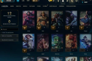 Conta Ferro Rara, Lvl 32, Upada Na Mão, Honra3, 100% Segura - League of Legends LOL