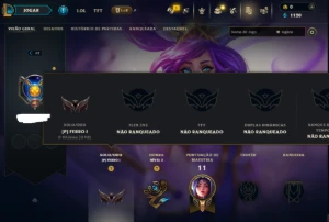 Conta Ferro Rara, Lvl 32, Upada Na Mão, Honra3, 100% Segura - League of Legends LOL