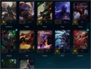 CONTA PLAT 4 BARATINHA COM MMR BOM - League of Legends LOL