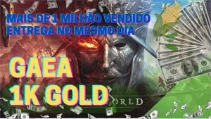 NEW WORLD GOLD - 💥 SERVER GAEA 💥 -Entrega imediata 2023