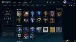 CONTA GOLD 3 Seasons 6, 7 e 9 173 SKINS TODOS OS CHAMPIONS - League of Legends LOL