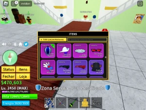 Conta Blox Fruits Level Máx+Godhuman E Chance Defruta Mítica - Roblox - DFG