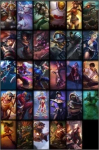 Conta League Of Legends Diamante IV S6, 41 Skins. LOL