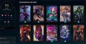 Conta plat 3 mmr mestre 65% win rate main ADC, SÓ SKIN DAORA - League of Legends: Wild Rift LOL WR