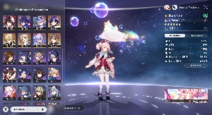 Hyacine + Cone, Castorice, Tribbie, Aglaea E1 + Cone + |TL70 - Genshin Impact