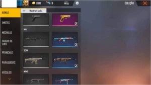 Conta Free Fire Ouro 3 Com roupas e muito + ver os print