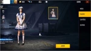 Conta Free Fire Ouro 3 Com roupas e muito + ver os print