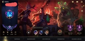 Conta League of Legends: Wild Rift + lol do pc LOL WR