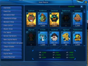 Conta NAdmo omegamon, alter b bug - Digimon Masters Online