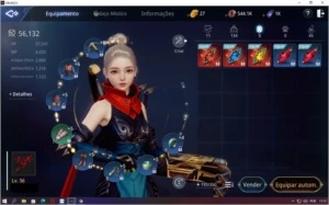 MIR4 ARBALISTA LEVEL 56 COM 56K DE POWER(SA41)