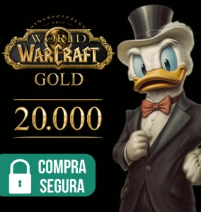 Gold WoW Retail 20k Entrega em Todos os Servers WoW Gold