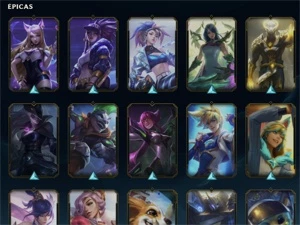 Conta perfeita para você que gosta de ter varias skins - League of Legends LOL