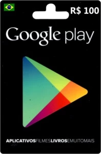 Gift Card R$100 Google Play - Play Store Oficial