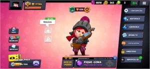 CONTA BRAWL STARS - 17700 TROFÉUS - COM BRAWL PASS ATIVADO