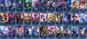 Conta Mobile Legends 461 Skins Emblemas Full Lvl 89 6 Kof