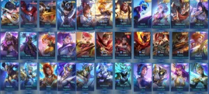 Conta Mobile Legends 461 Skins Emblemas Full Lvl 89 6 Kof