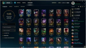 Conta Lol Gold V Com 29 Skins - League of Legends