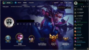 Conta Lol Gold V Com 29 Skins - League of Legends