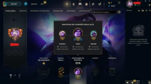 Conta League of Legends Full Acesso - 62 Champs e 36 Skins LOL