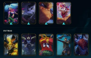 Conta League of Legends Full Acesso - 62 Champs e 36 Skins LOL