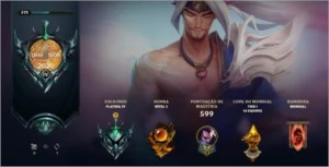 Conta league of legends - todos os champs.+194 Skins Lvl-342 LOL