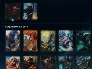 CONTA LOL LVL 282, 91 SKINS, D3 S10 , 83 champs. - League of Legends