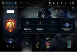 CONTA LOL LVL 282, 91 SKINS, D3 S10 , 83 champs. - League of Legends