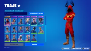Conta Fortnite com skins desde o passe de batalha 4