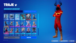 Conta Fortnite com skins desde o passe de batalha 4
