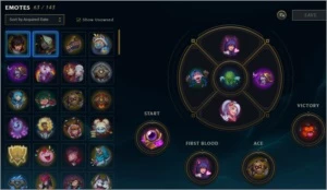 Conta league of legends Lv 317 todos campeões 127 skins LOL
