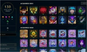 Conta league of legends Lv 317 todos campeões 127 skins LOL
