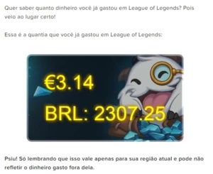 Conta do Lol + de 200 skins