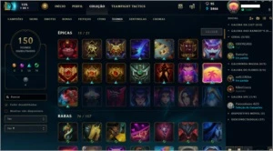 Conta LoL 53, 98 skins, perfeita para smurf, MUITO BARATO - League of Legends