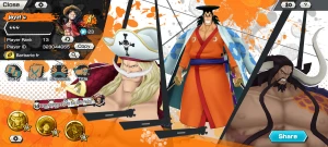 Conta Opbr Barba Branca Ex E Oden - One Piece Bounty Rush - Outros